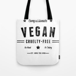 “Vintage Vegan” by Ben Capozzi Tote Bag