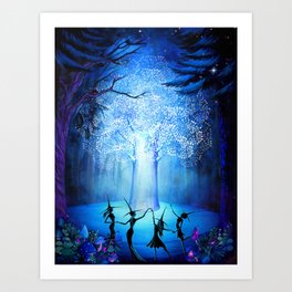 Tree of Light Art Print