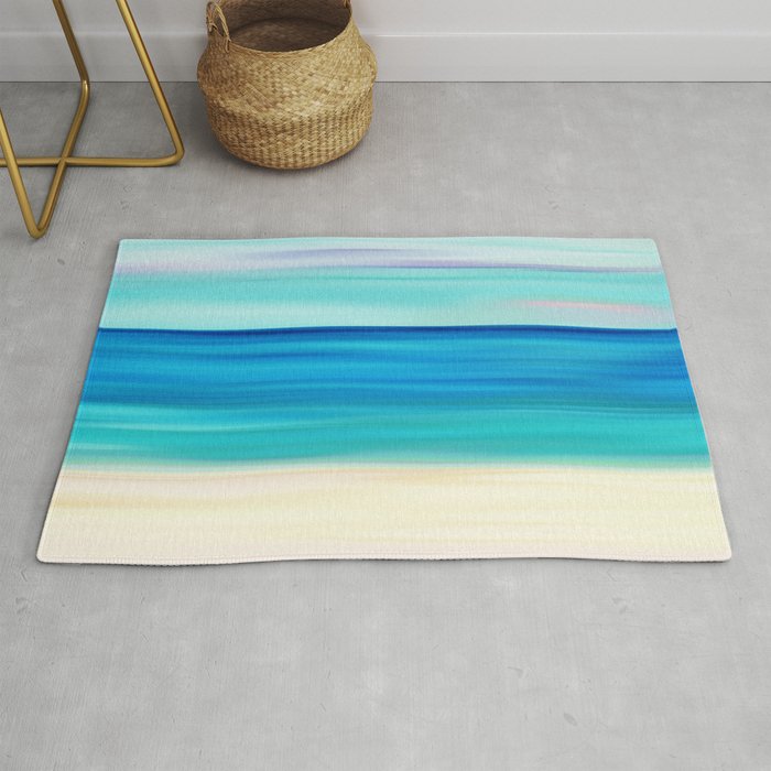 Abstract Seascape 11 Rug