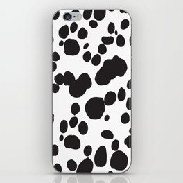 Dalmatian Spotty Pattern, Animal print iPhone Skin