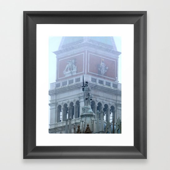 Justice on St Mark's Square Framed Art Print
