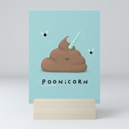 Poonicorn Mini Art Print