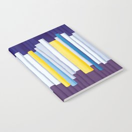 Blue and Yellow Finch Notebook