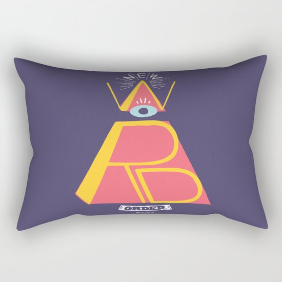 New Word Order! Rectangular Pillow
