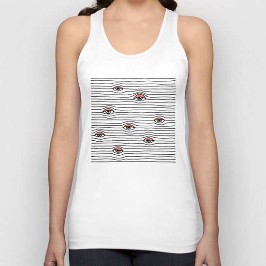 PEEPING TOM Unisex Tank Top