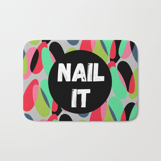 Nail It Bath Mat