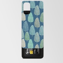 Blue - Banana leaf  Android Card Case