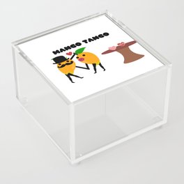Mango tango/ mangoes dancing  Acrylic Box