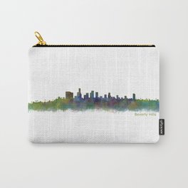 Beverly Hills City in LA City Skyline HQ v2 Carry-All Pouch