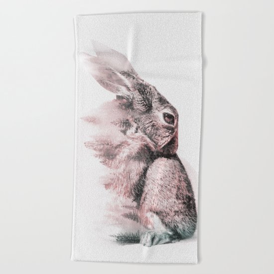RABBIT 2 Beach Towel
