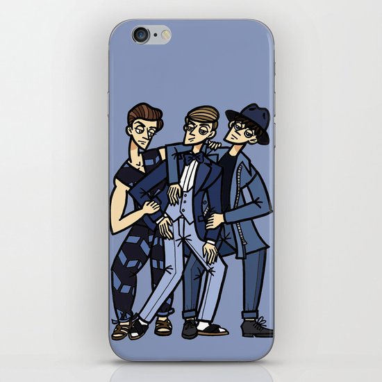 file 033. blue brothers iPhone Skin