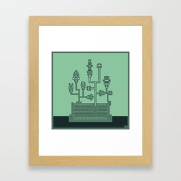 Planticular Robotic Framed Art Print