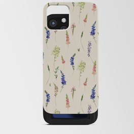 Midsummer Floral Twines iPhone Card Case