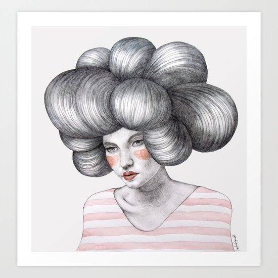 Agata Art Print