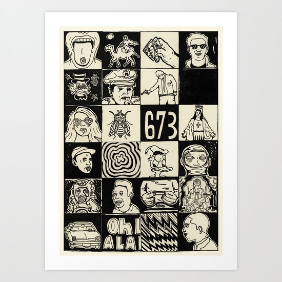 ground rush Art Print