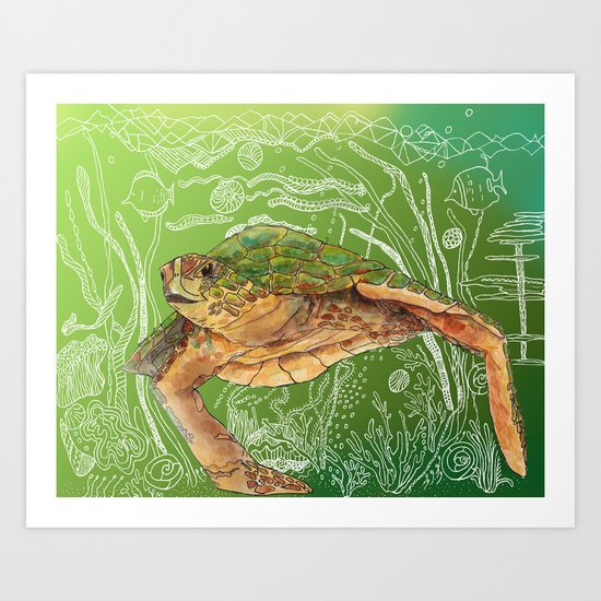 Shelley II Art Print