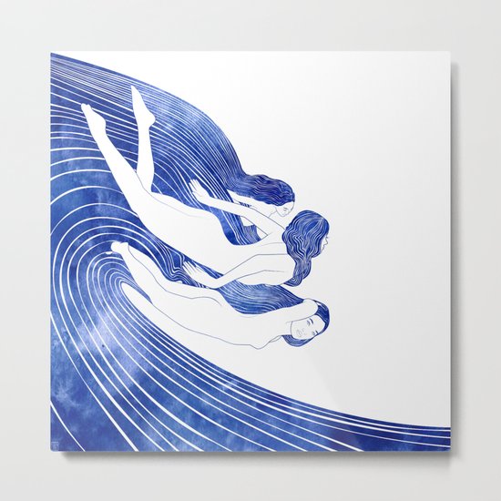 Nereids Metal Print
