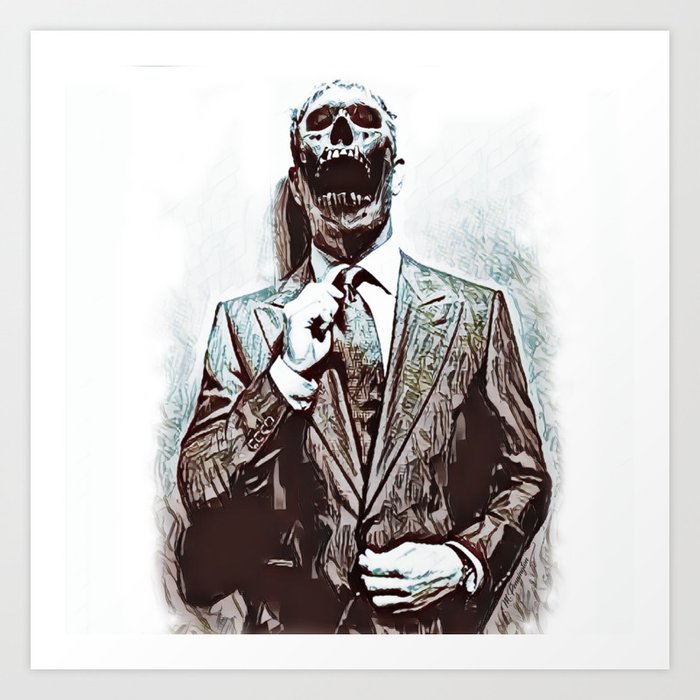Wolf In Sheep S Clothing Art Print By Skullfoundry Society6