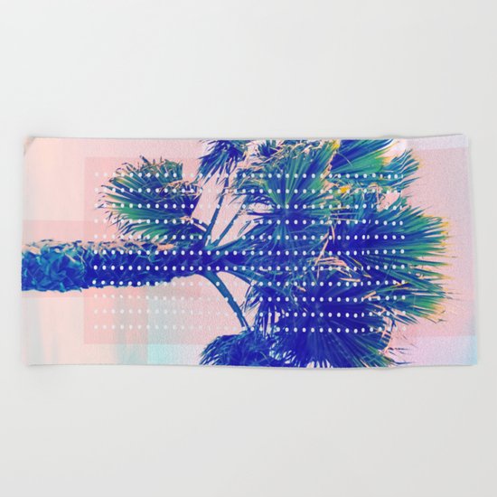 Palm tree Beach Towel