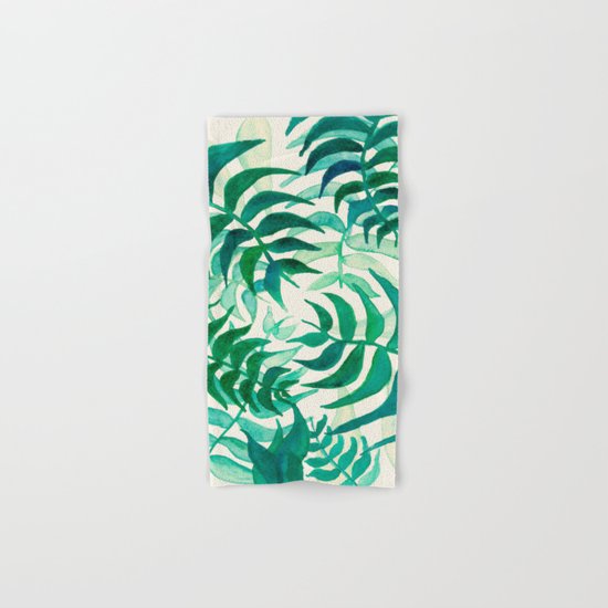 Botanical vibes Hand & Bath Towel
