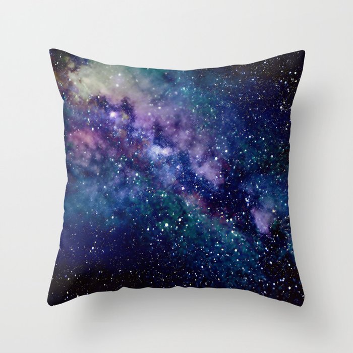 Milky Way Throw Pillow