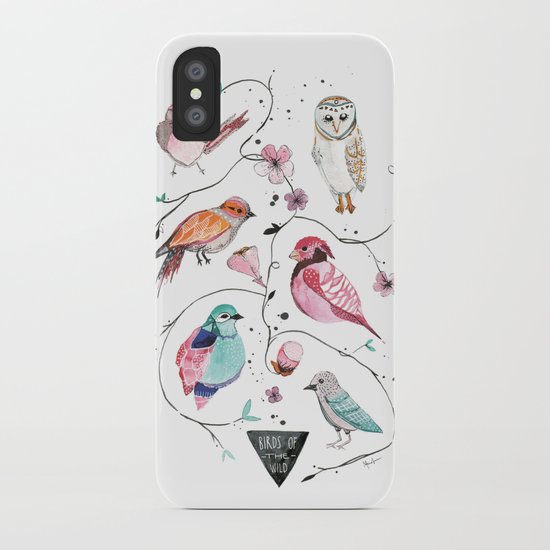 BIRDS OF THE WILD iPhone Case