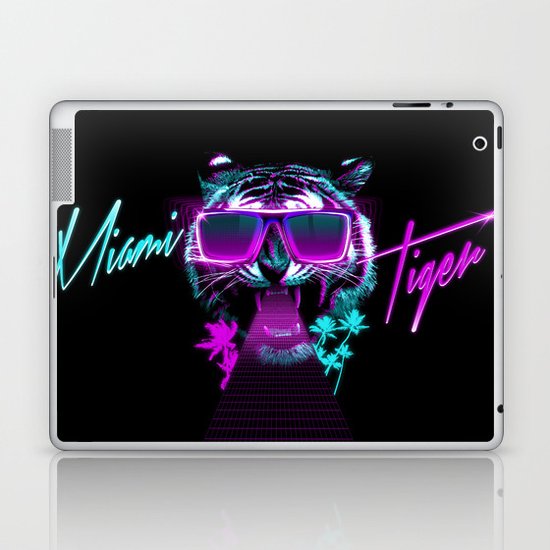 Miami Tiger Laptop & iPad Skin