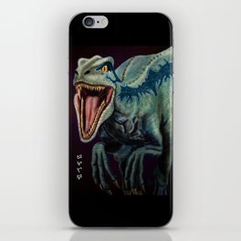 Raptor - Black iPhone Skin