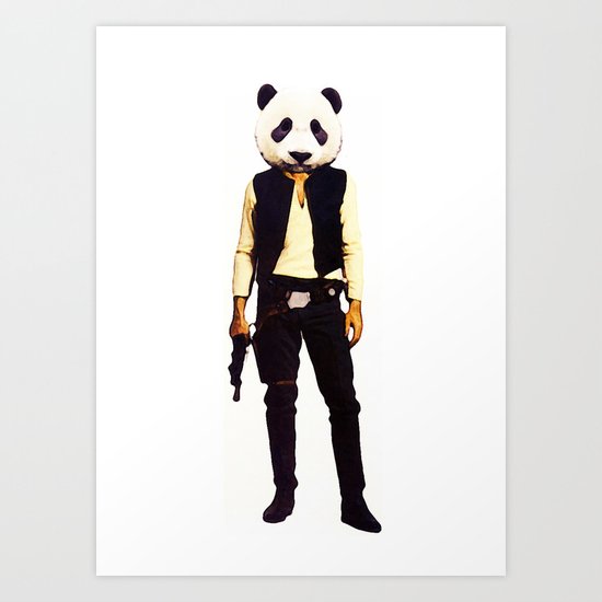 Pan Solo Art Print