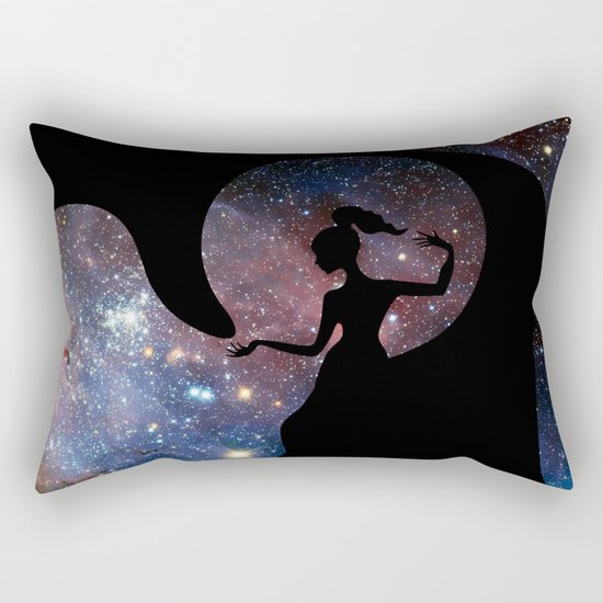 Galaxy From Within Rectangular Pillow
