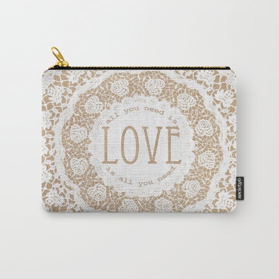 All You Need is Love Carry-All Pouch