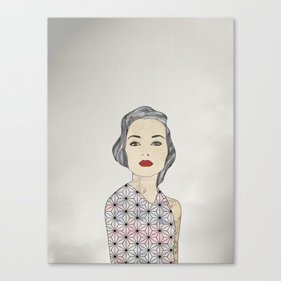 Silver Canvas Print