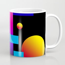 Gradient Shapes Coffee Mug