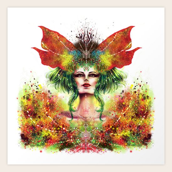 CLOWN Art Print