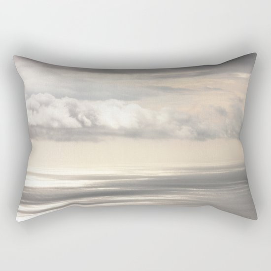 Painterly View - from Funchal Madeira - JUSTART © Rectangular Pillow