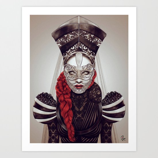Sabela Art Print