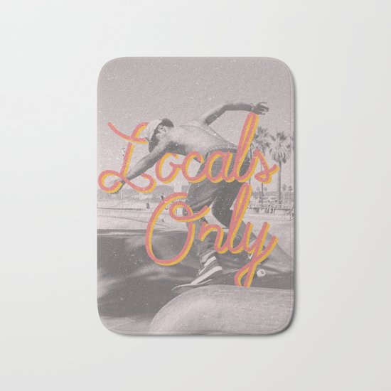 Locals Only Bath Mat