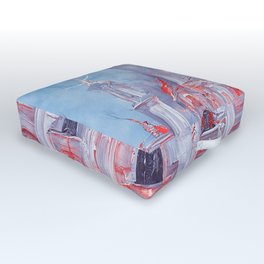Lucifer Palace in Hell Outdoor Floor Cushion