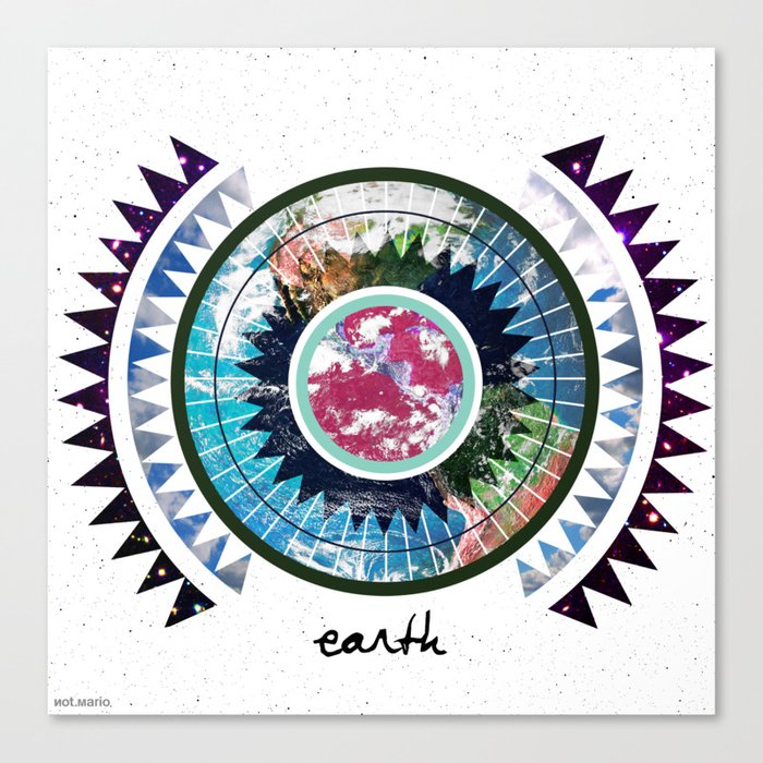 earth Canvas Print