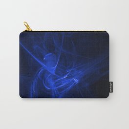 Blue swirl Carry-All Pouch