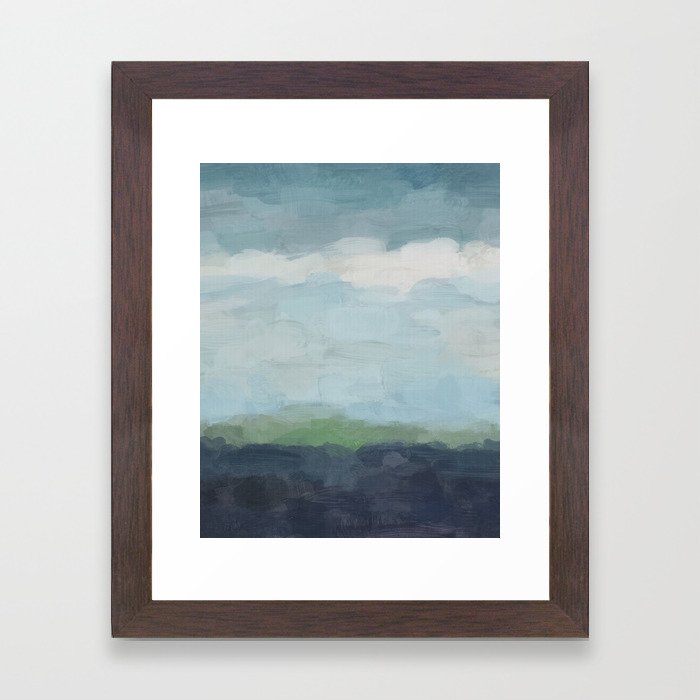 Navy Teal Aqua Sky Blue Green Abstract Wall Art Painting Nature Horizon Modern Framed Print By Rachelelise Society6 - Wall Art Teal Blue Green Navy Teal Aqua Sky Blue Green Abstract Wall Art Painting Nature Horizon Modern Framed Print By Rachelelise Society6 - Wall Art Teal Blue Green