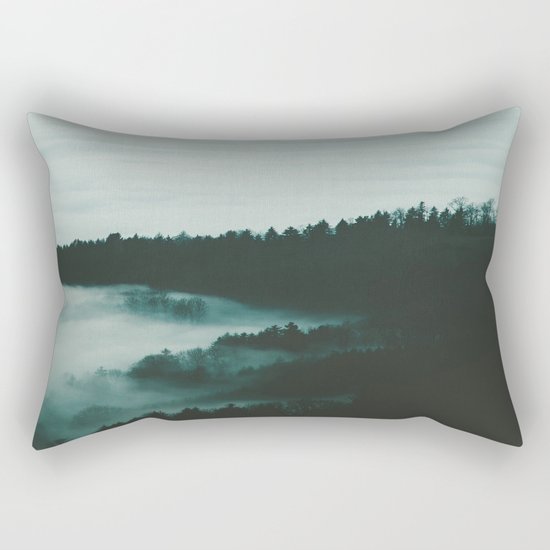 dark fog Rectangular Pillow