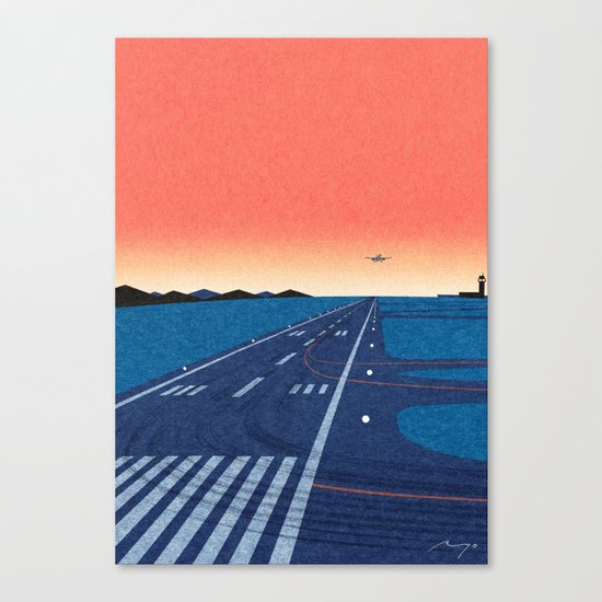 Takeoff Canvas Print