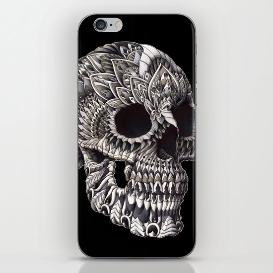 Ornate Skull iPhone & iPod Skin
