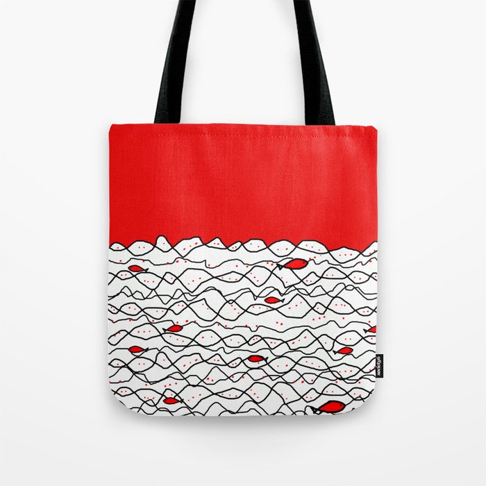 Fish and some other sea Tote Bag