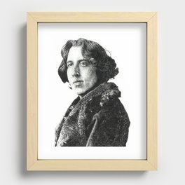 Oscar Wilde Recessed Framed Print