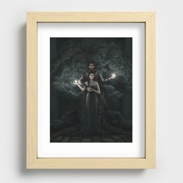 In Darkness there is Light Recessed Framed Print