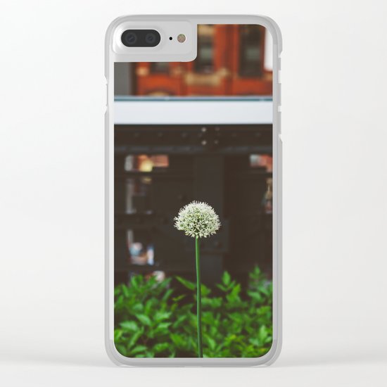New York Garden Clear iPhone Case