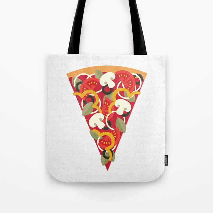 PIZZA POWER - VEGO VERSION Tote Bag by Daisy Beatrice | Society6