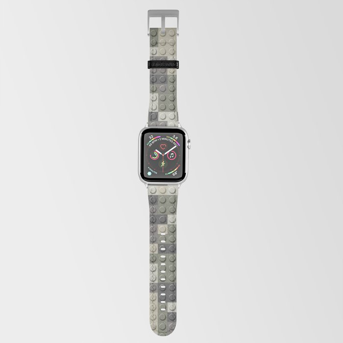 Apple Watch Band Apple Watch Band Legobricks Camouflage by Dima v 38mm 40mm Silver Society6